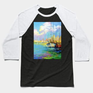 Rainbow morning Baseball T-Shirt